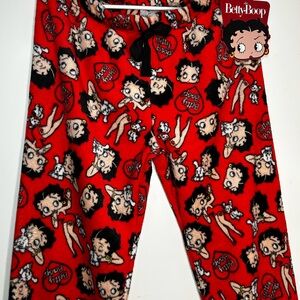 Betty Boop Red Pajama Pants